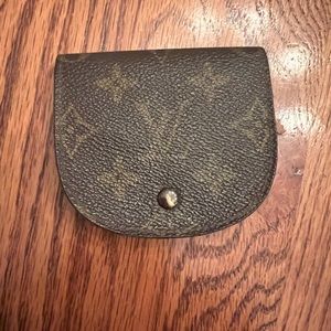 Monogram LV coin case